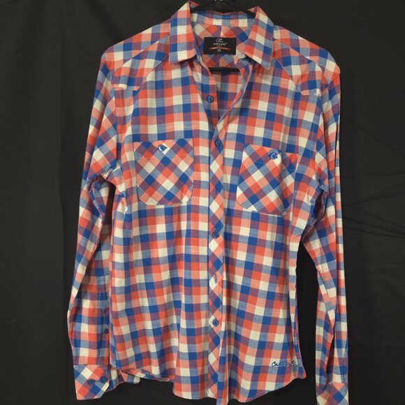 Other - Cats Eye Double Pocket Button Up Size Large Very Nice